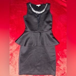 Black dress xs